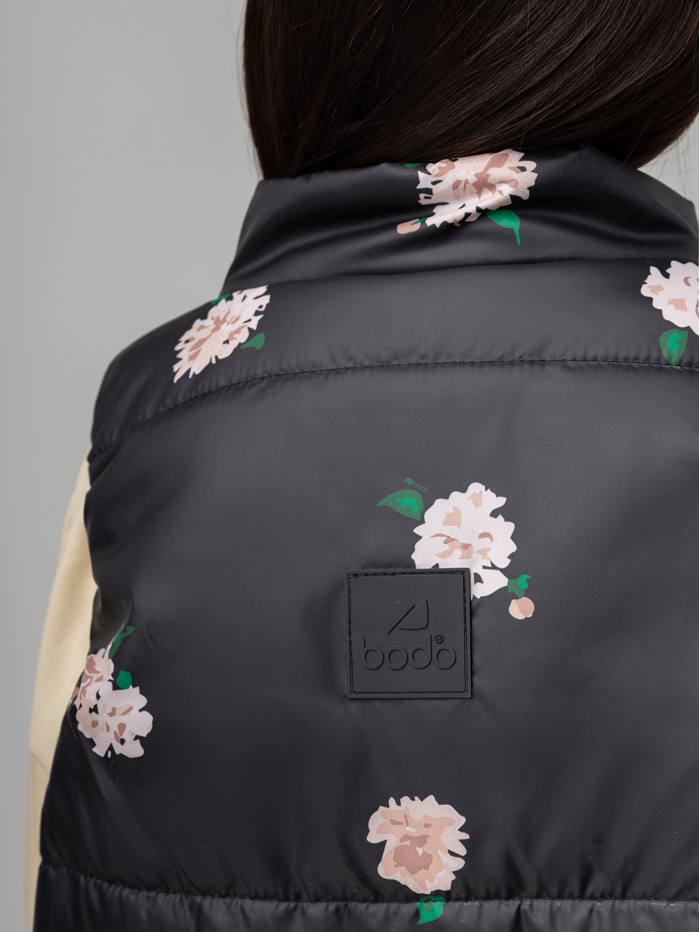 Жилет Bodo 14-84MU_черный (розовый) - фото 13