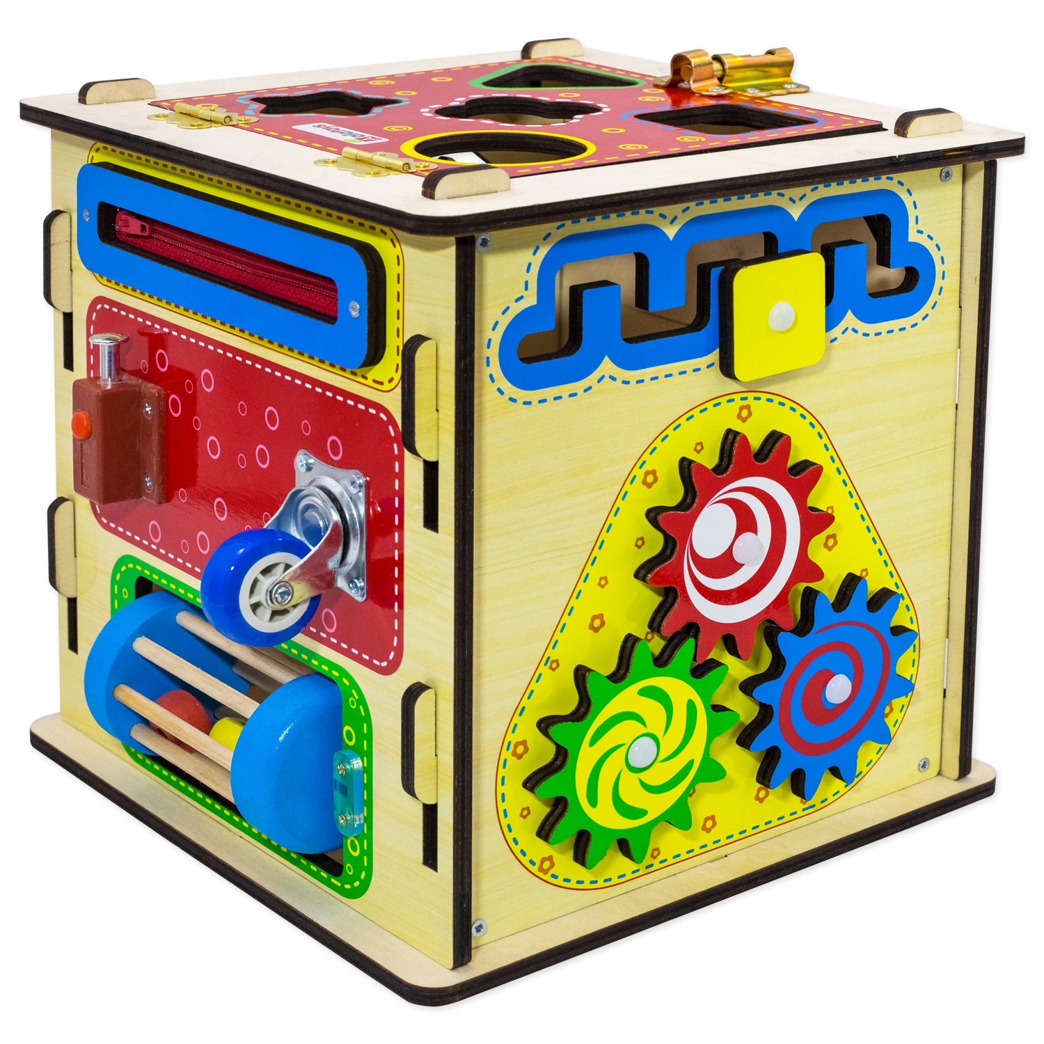 Игрушка Alatoys бизиборд - фото 9