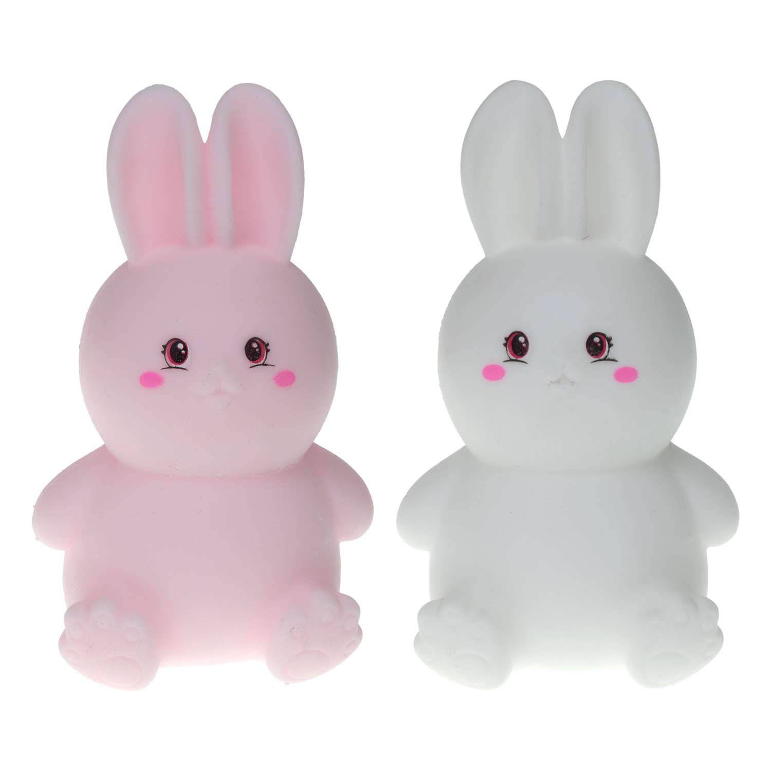 Игрушка-антистресс 1TOY сквиш Жмяка Кролик в ассортименте - фото 1