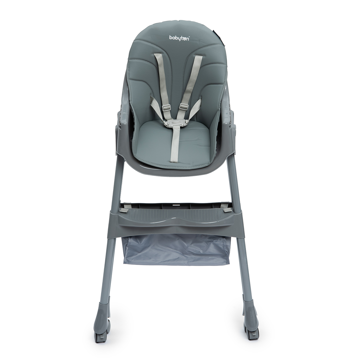 Стульчик для кормления Babyton Bueno Grey-Grey классический - фото 3