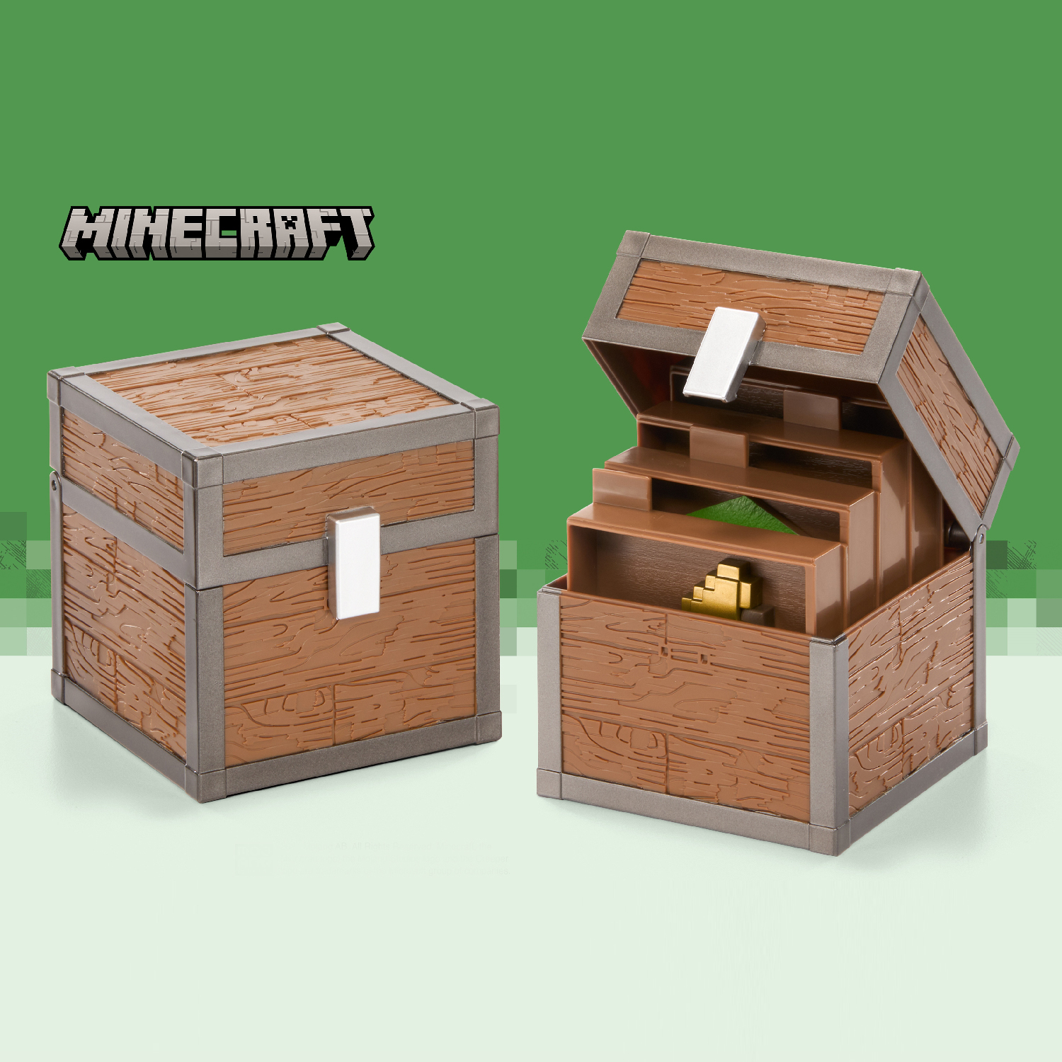 Игровой набор Minecraft Сундук Биом Равнины - фото 6