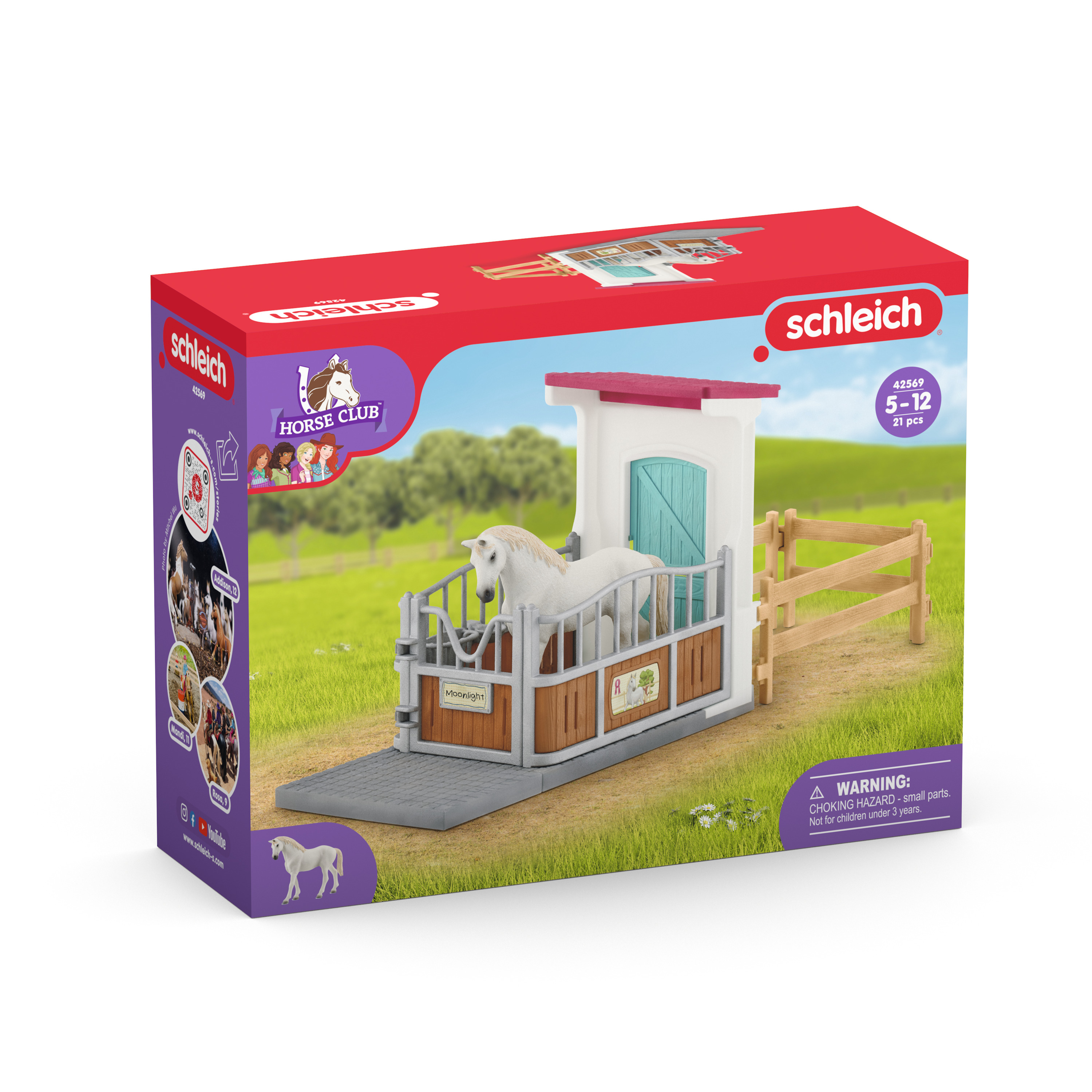 Игровой набор SCHLEICH Загон для лошадей - фото 8