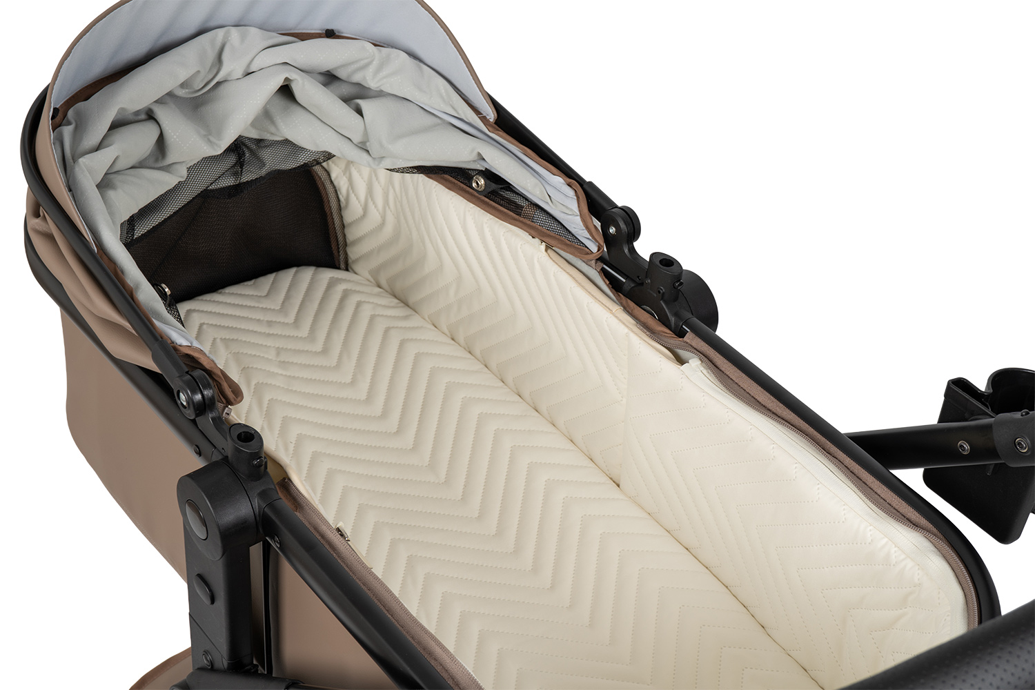 Коляска трансформер Aimile Авантюрист / Adventurer коричневый - фото 14