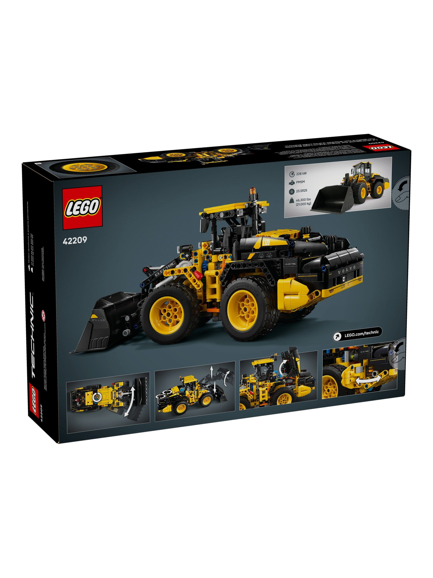 Конструктор LEGO Technic Погрузчик Volvo L120 973 дет. - фото 2