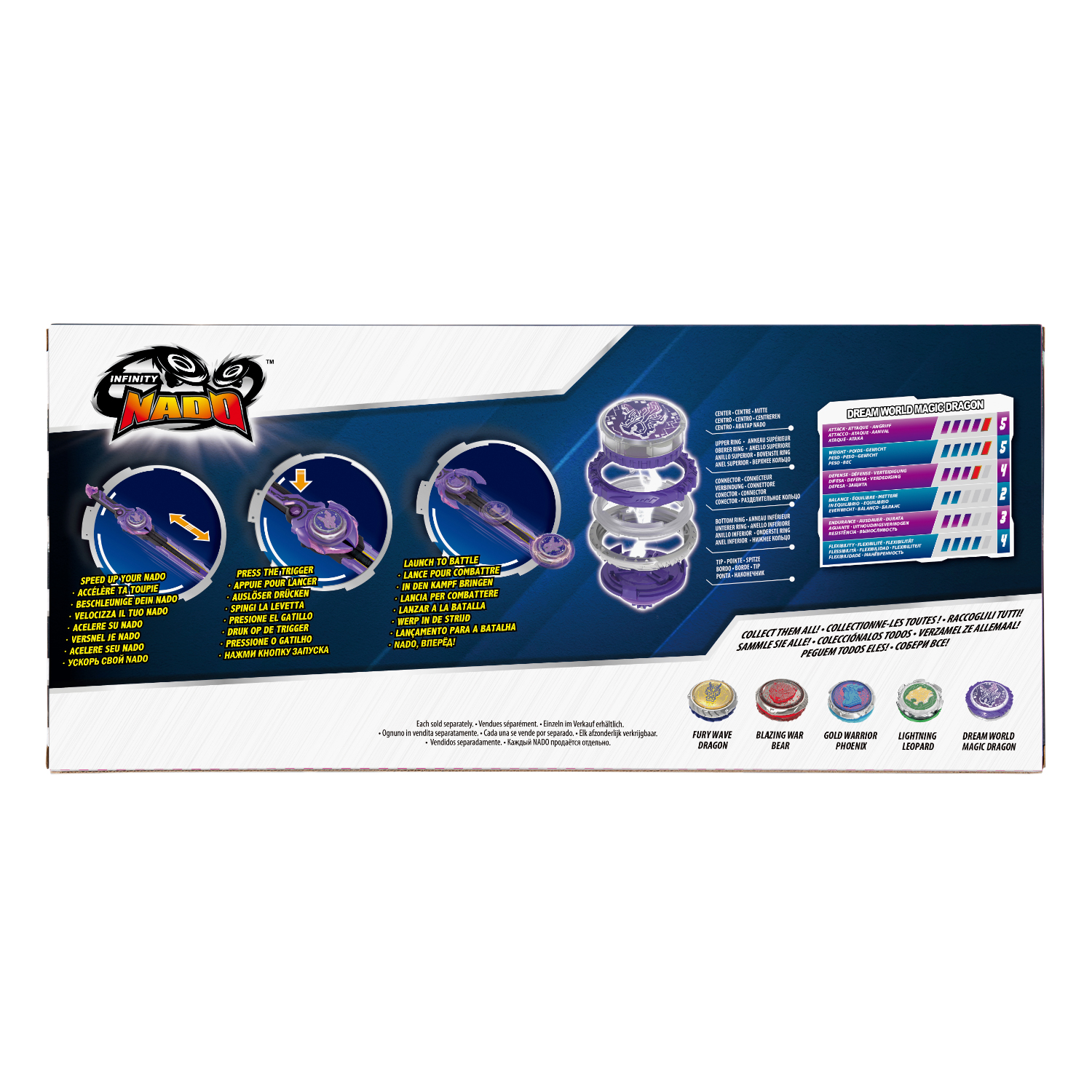Игровой набор Infinity Nado Волчок Magic Dragon - фото 4