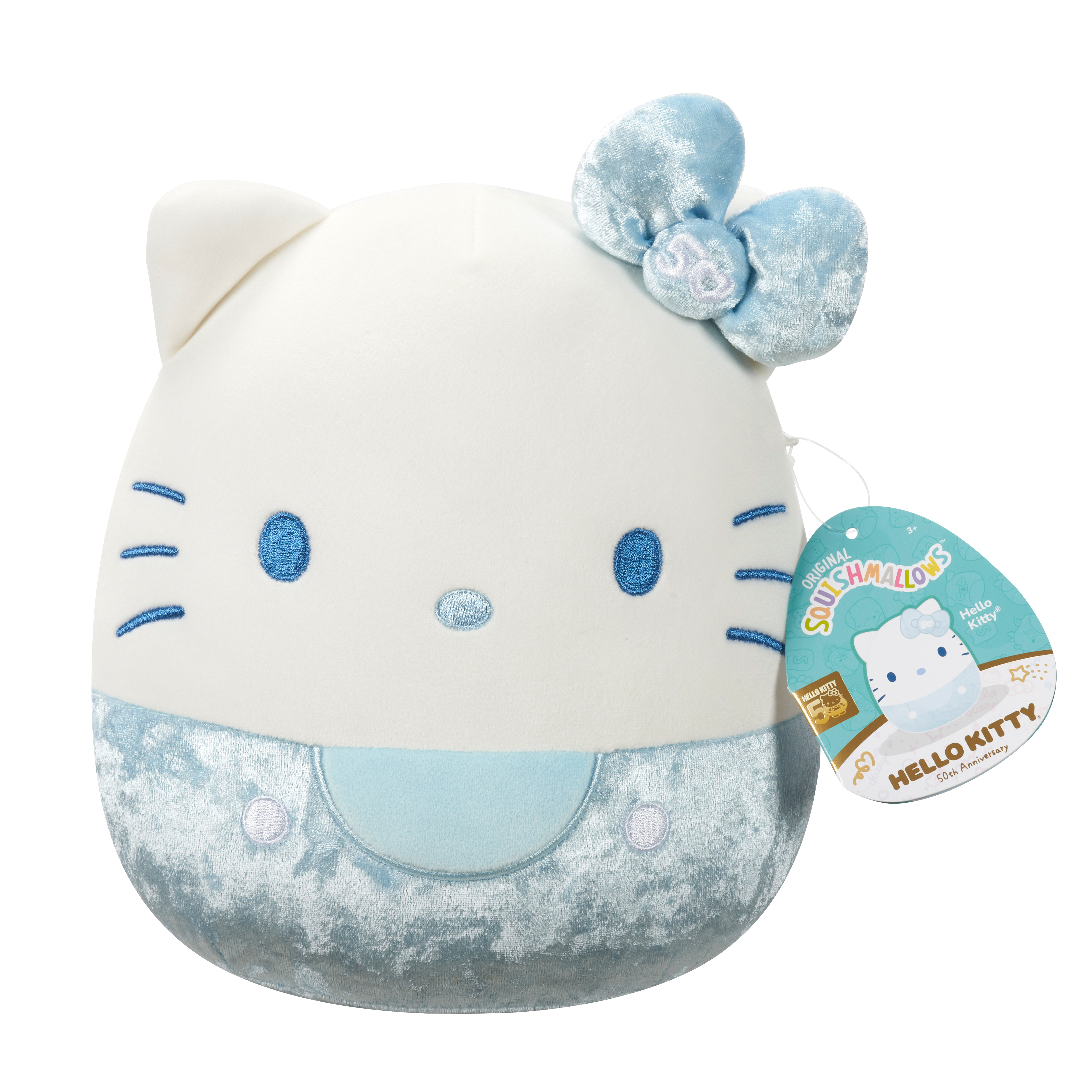 Игрушка мягкая Squishmallows котик 20.3 см - фото 6