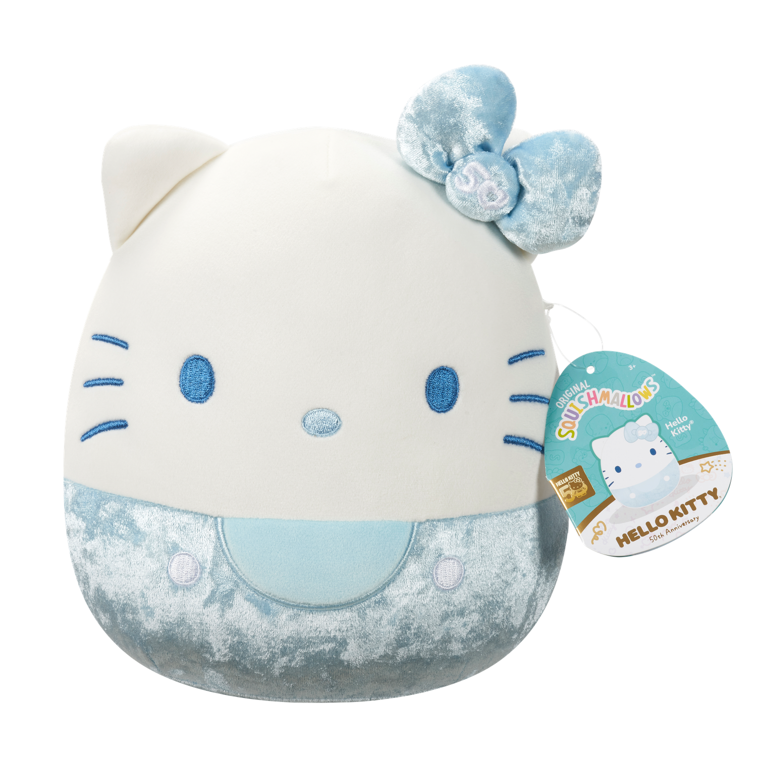 Мягкая игрушка Squishmallows котик Китти 20.3 см - фото 6