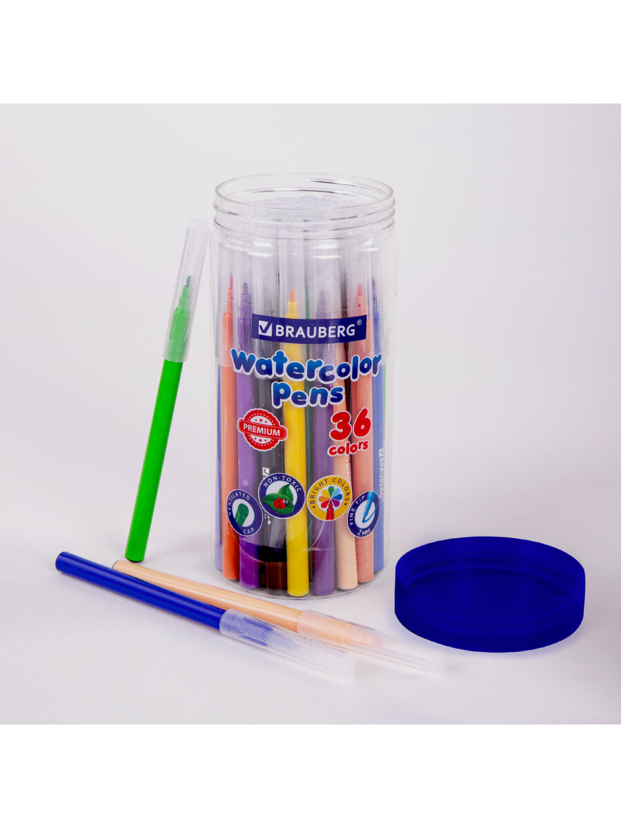 Фломастеры Brauberg 36 цв. - фото 13