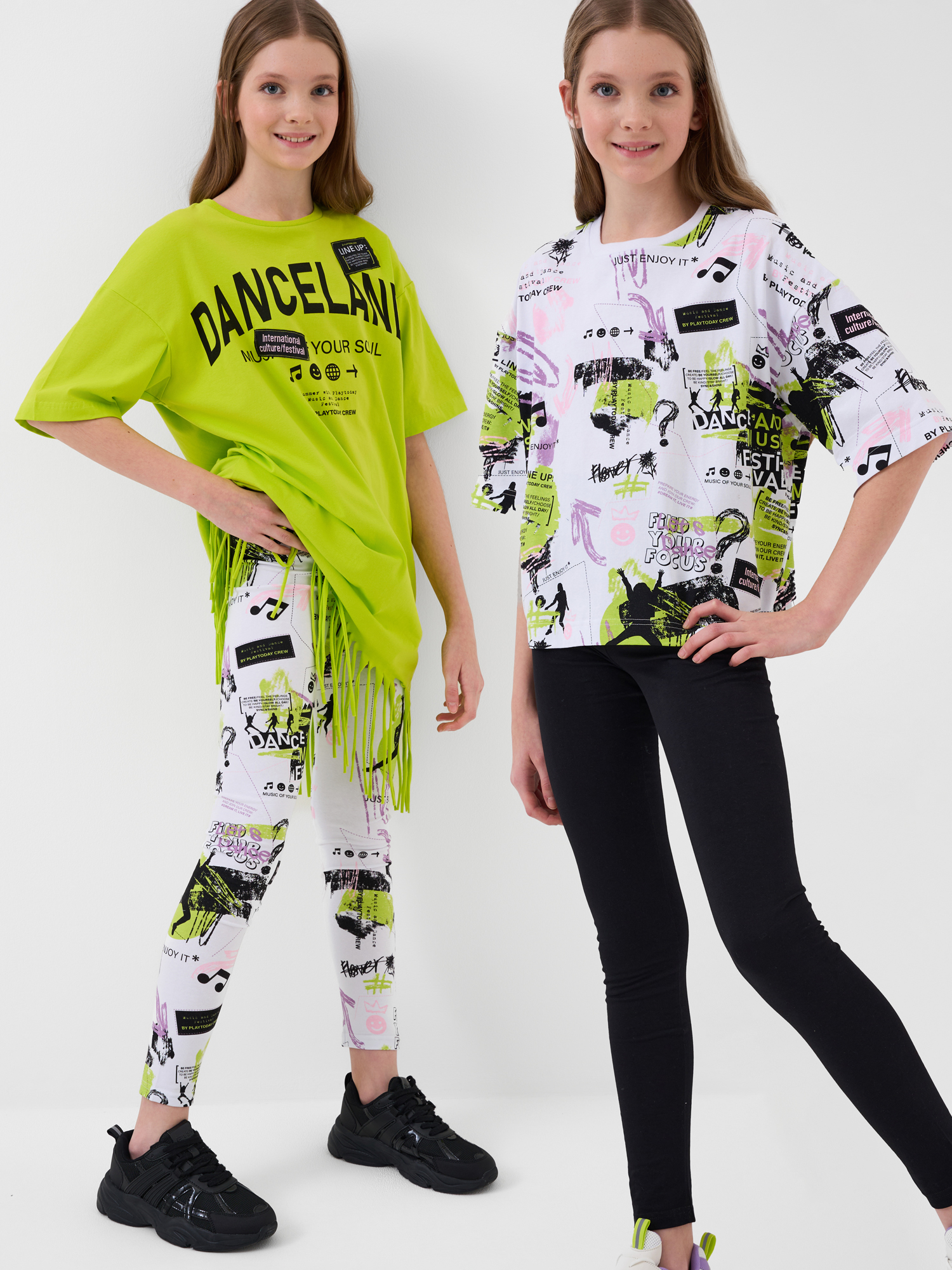 Леггинсы 2 шт PlayToday 12621037 - фото 1