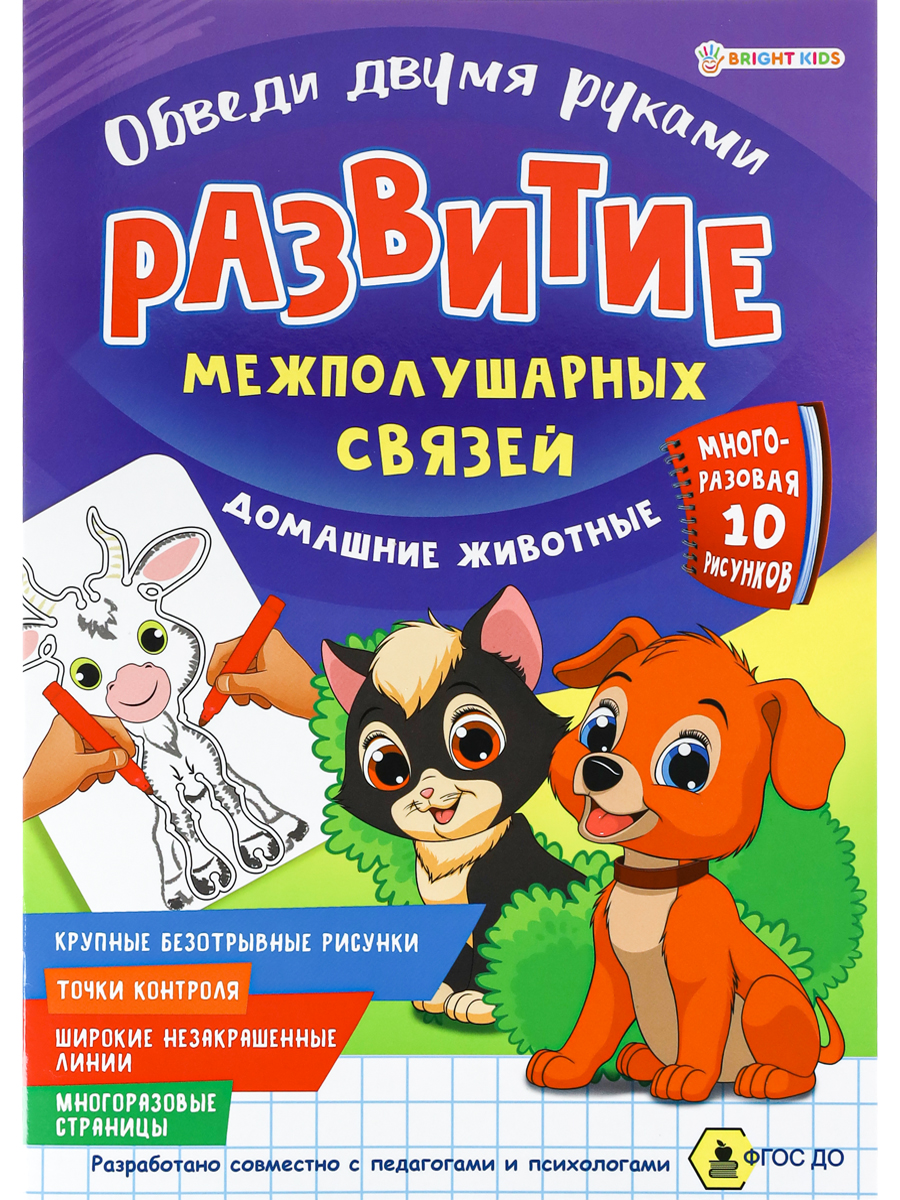 Набор для рисования Bright Kids Развитие полушарий - фото 2