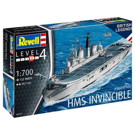 Сборная модель Revell Линейный крейсер HMS Инвинсибл Фолклендская война