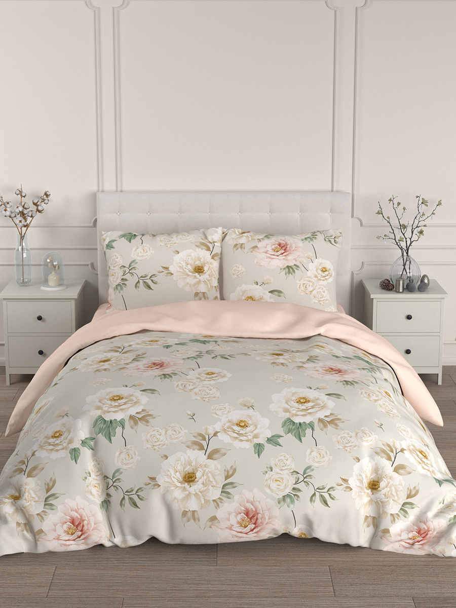 Комплект постельного белья для SNOFF Литиция сатин двуспальный 4 предм. - фото 1