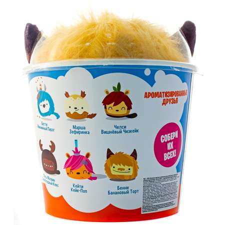 Мягкая игрушка Kangaru Furzerts Ароматный плюшевый десерт большой Бенни Банановый Торт