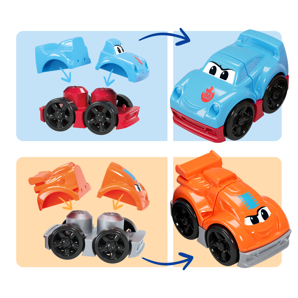Конструктор Mega Bloks Build & Race Rig 19 дет. - фото 9