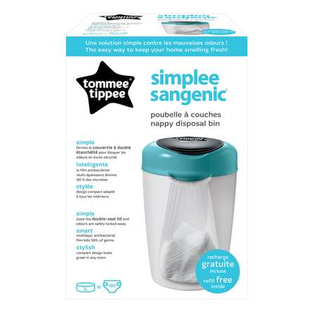 Утилизатор Tommee tippee Simplee Голубой 87004102