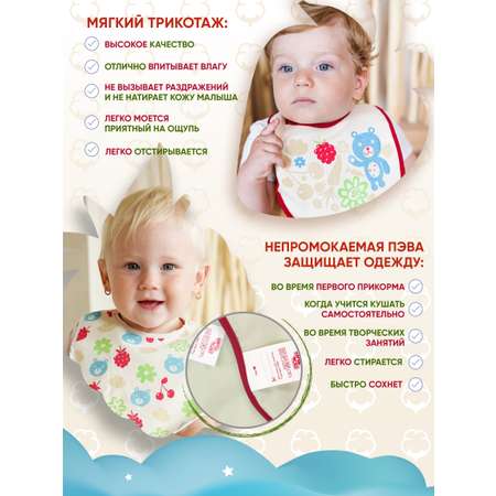 Нагрудник Пома текстиль 2 шт.