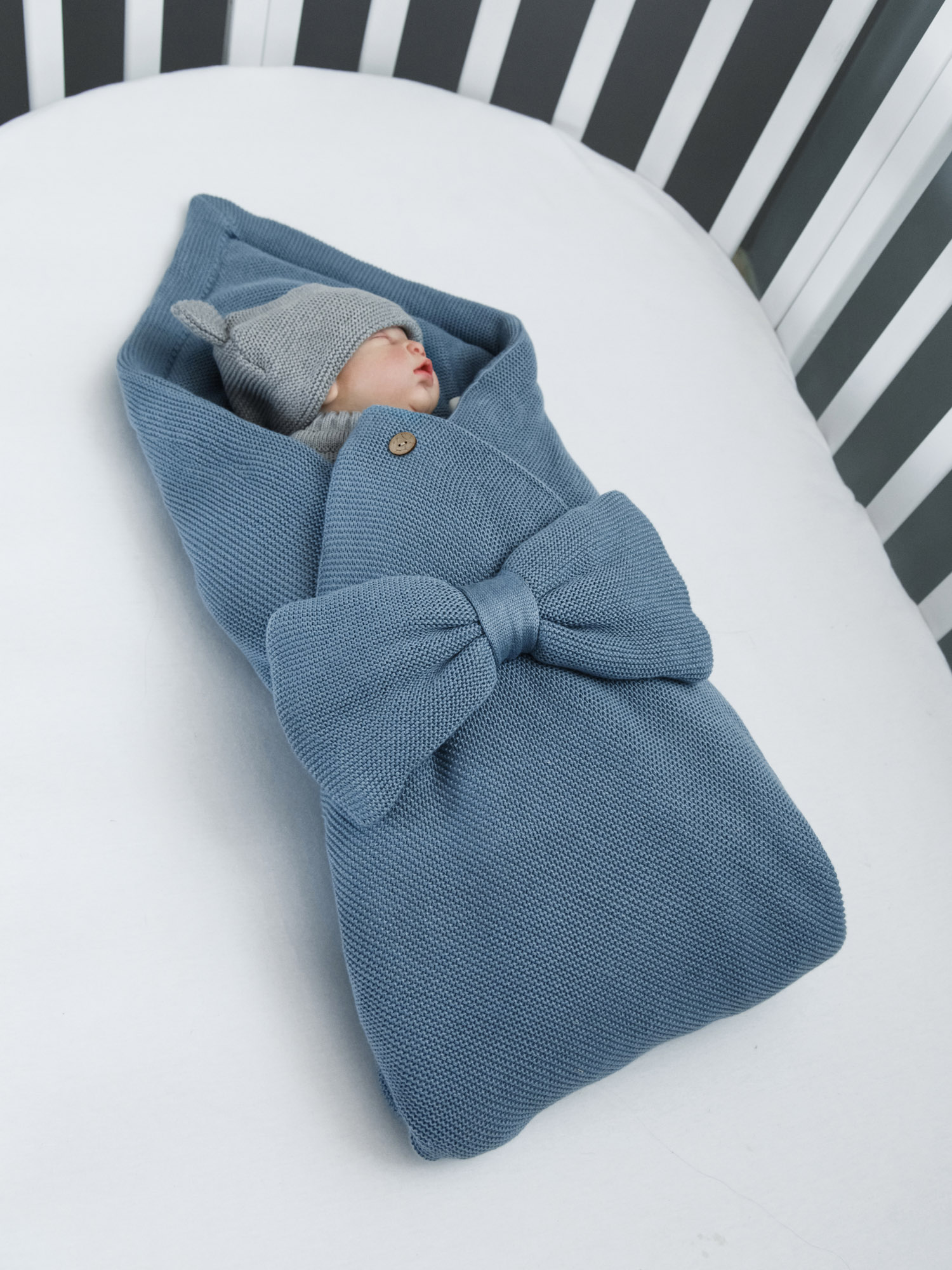 Конверт на выписку Amarobaby Pure Love синий - фото 6