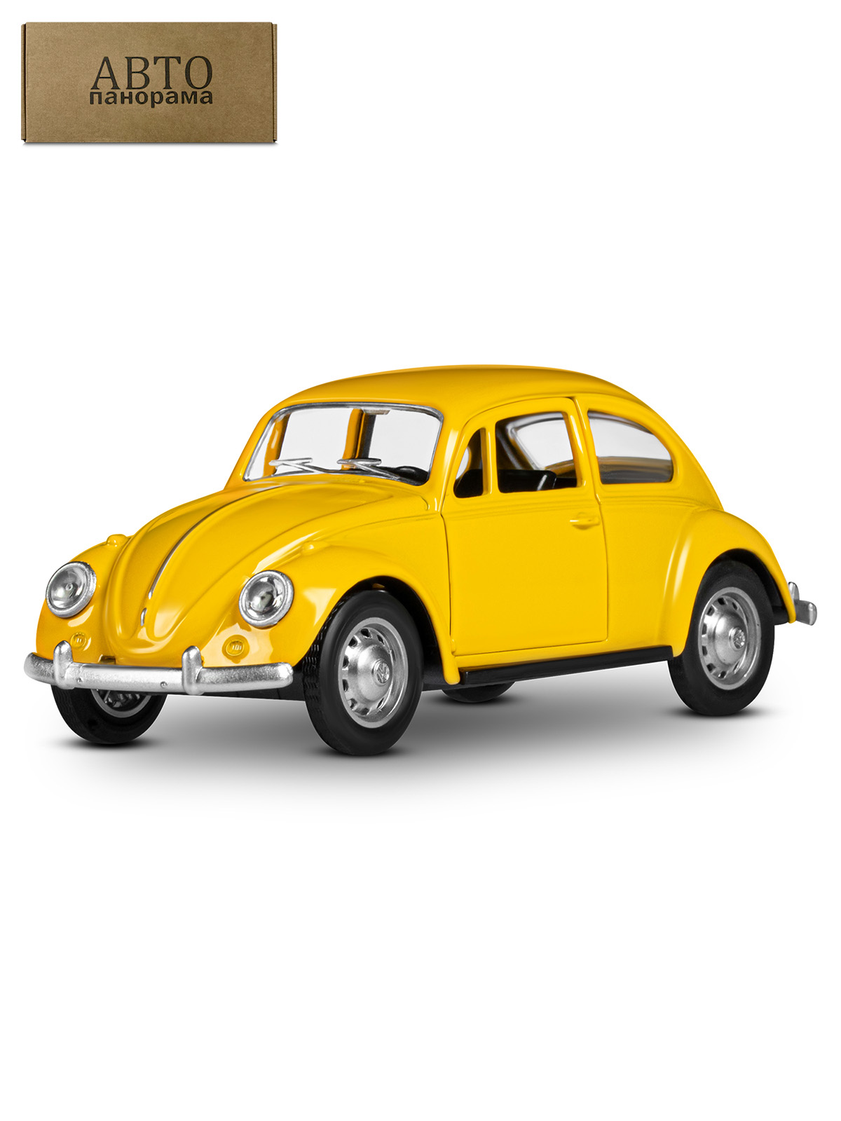 Автомобиль АВТОпанорама Volkswagen Classical Beetle 1967 1:36 JB1251751 - фото 17