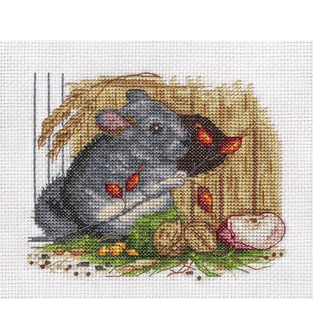 Набор для творчества Klart вышивание Шиншилла - фото 1