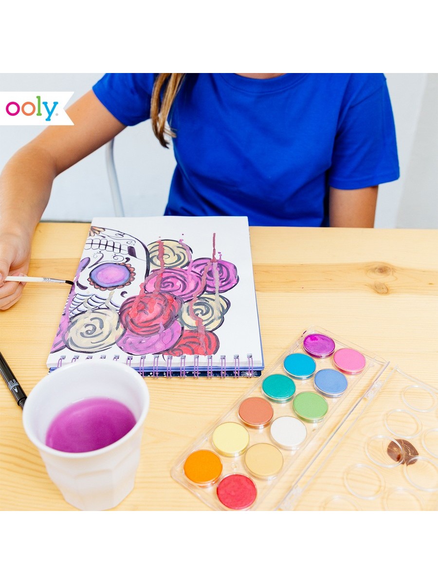 Краски акварель Ooly 12 цв. - фото 4