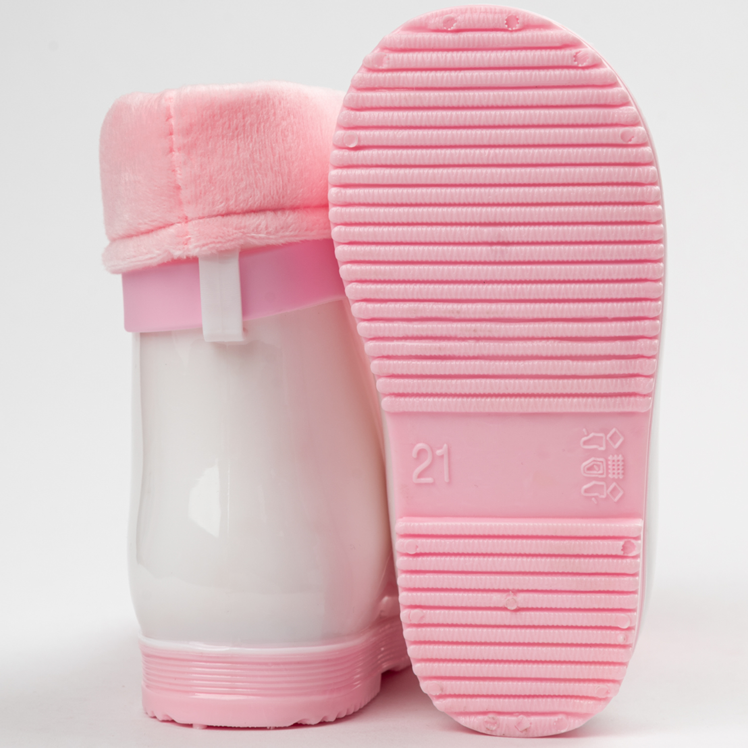 Резиновые сапоги TikkaGo 8U03_2433-1_white-pink - фото 8