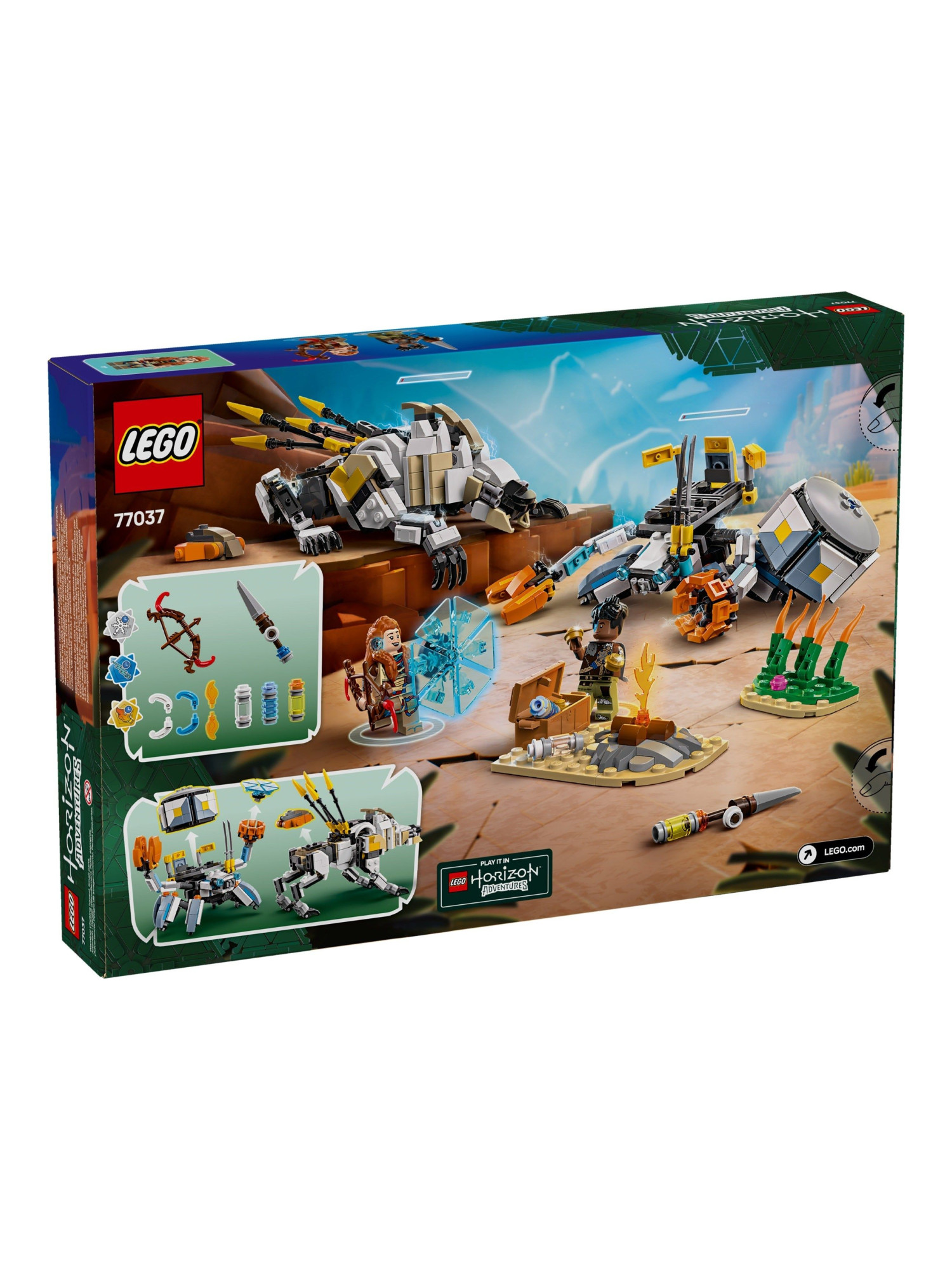 Конструктор LEGO Horizon Adventures Элой и Варл 768 дет. - фото 2