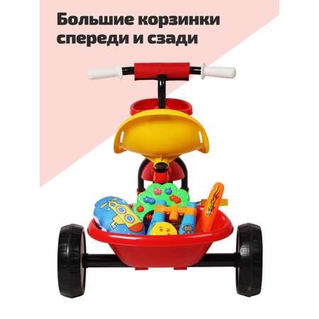 Трехколесный велосипед Moby kids 10 дюймов