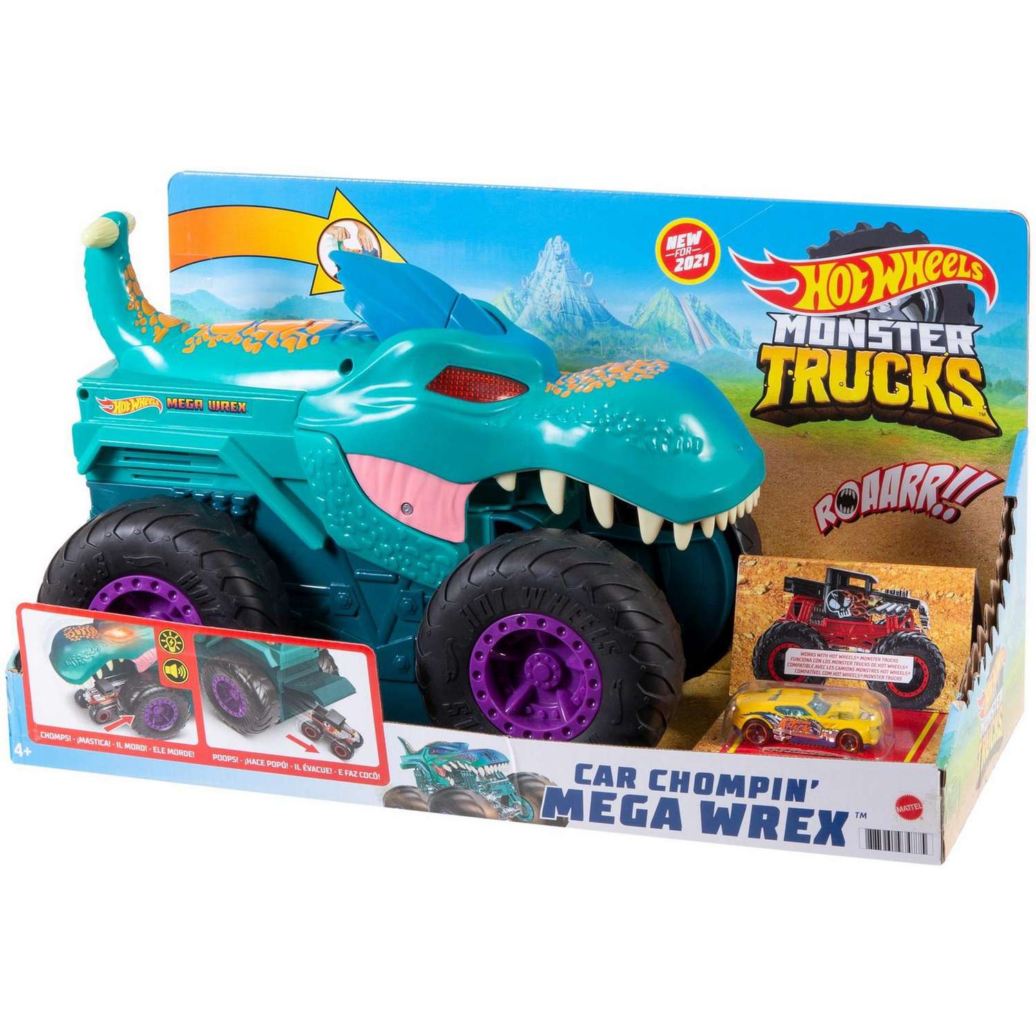 Трек Hot Wheels Голодный Мега Рекс GYL13 - фото 3