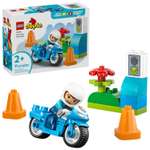 Конструктор LEGO DUPLO Полицейский мотоцикл 11 дет.