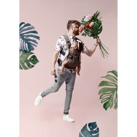 Рюкзак-кенгуру BabyBjorn One Mesh какао