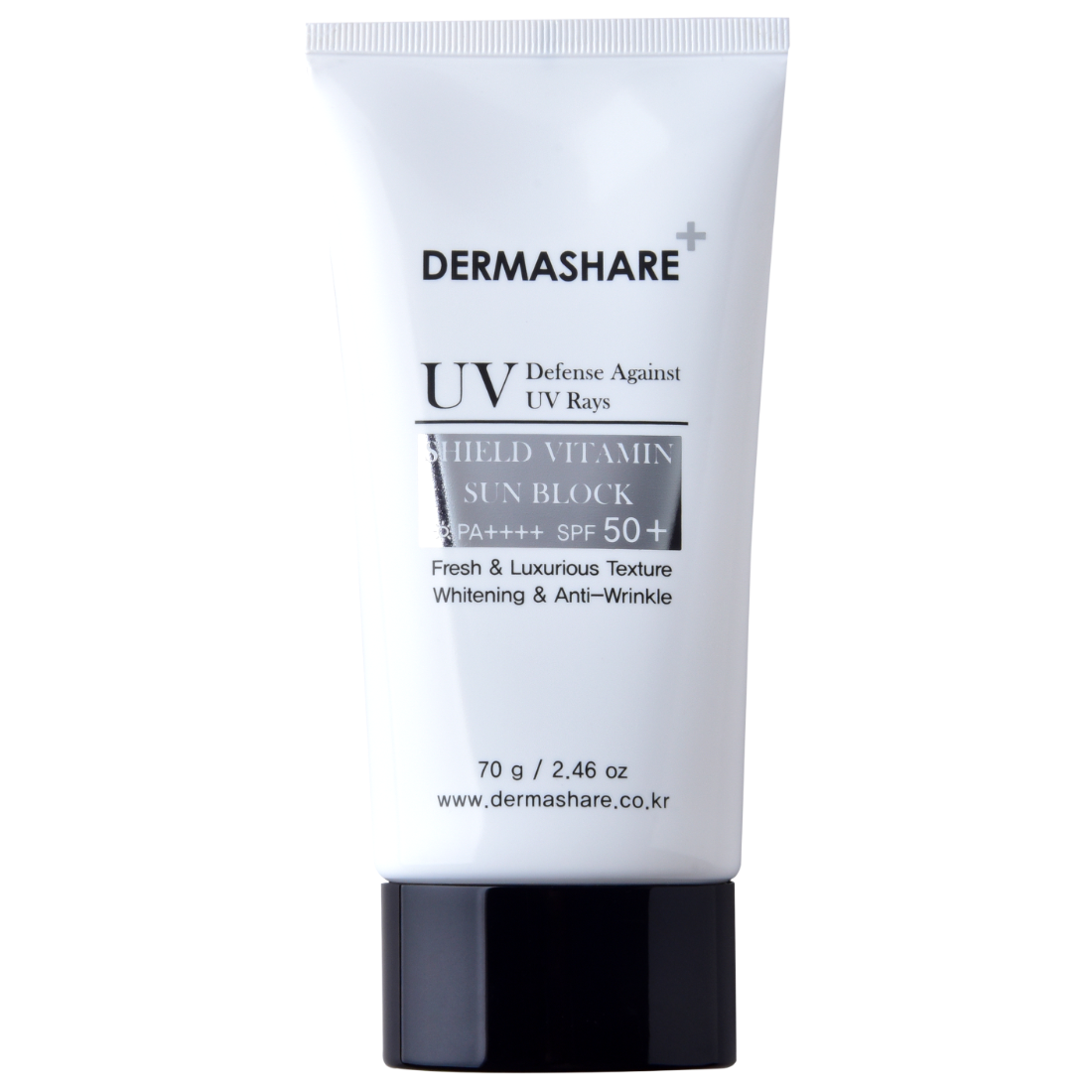 Солнцезащитная эмульсия DERMASHARE SPF 50+ для лица и тела улучшает тон и придает сияние против ожогов и пигментации 70 г - фото 1
