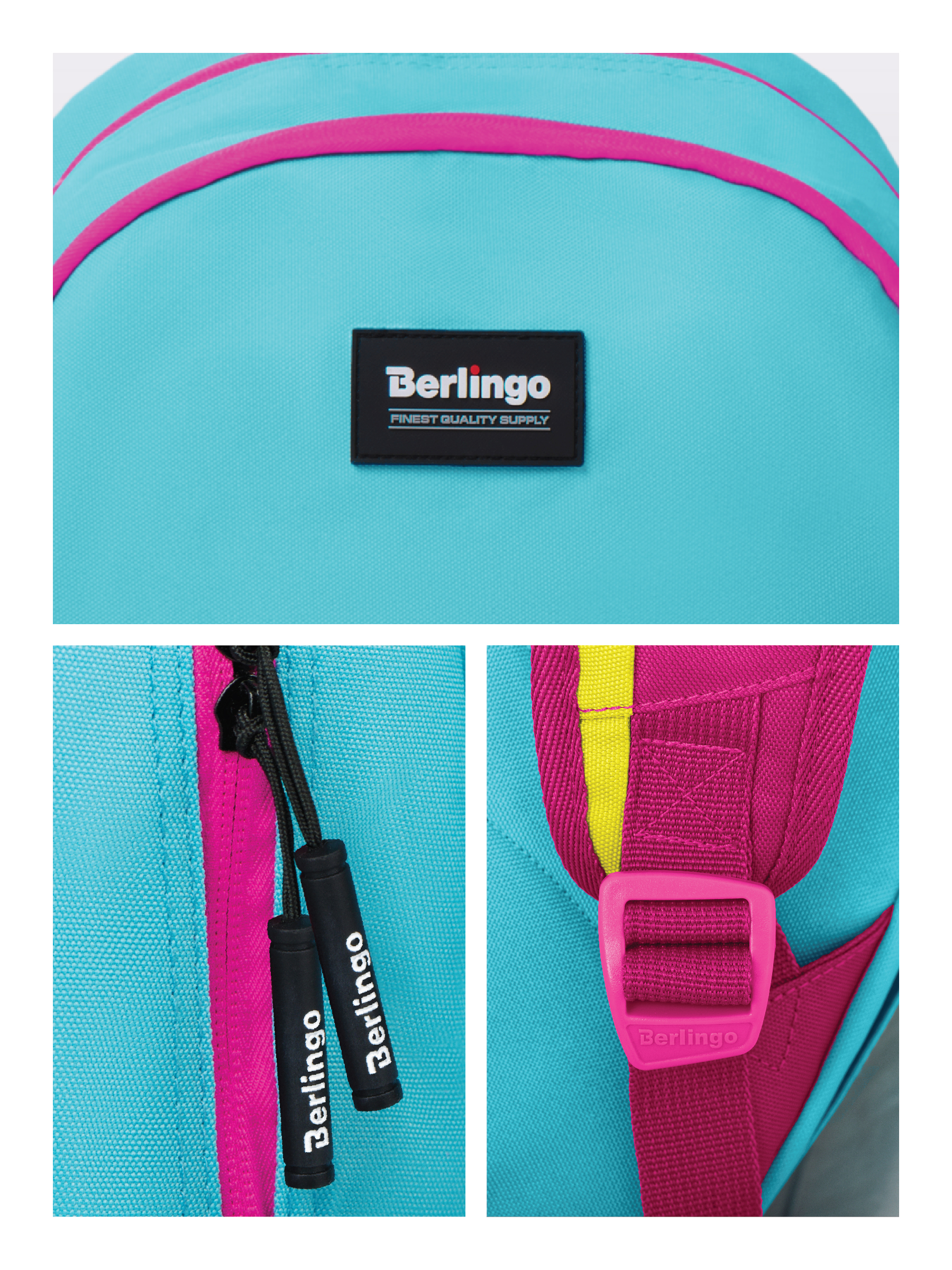 Рюкзак BERLINGO Blue fuxia - фото 12