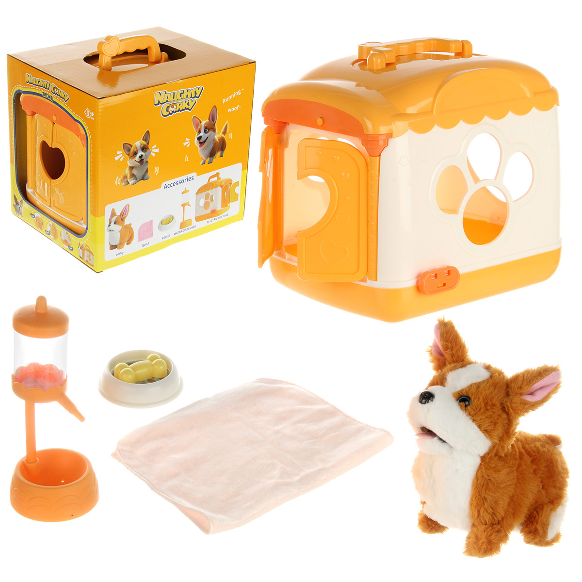 Мягкая игрушка Veld Co собачка - фото 12