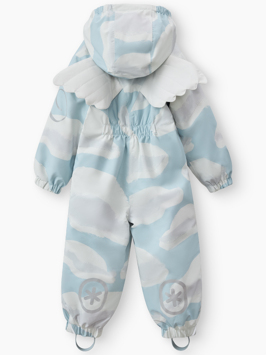 Комбинезон Happy Baby 89077-1_серо-голубой(небо) - фото 2
