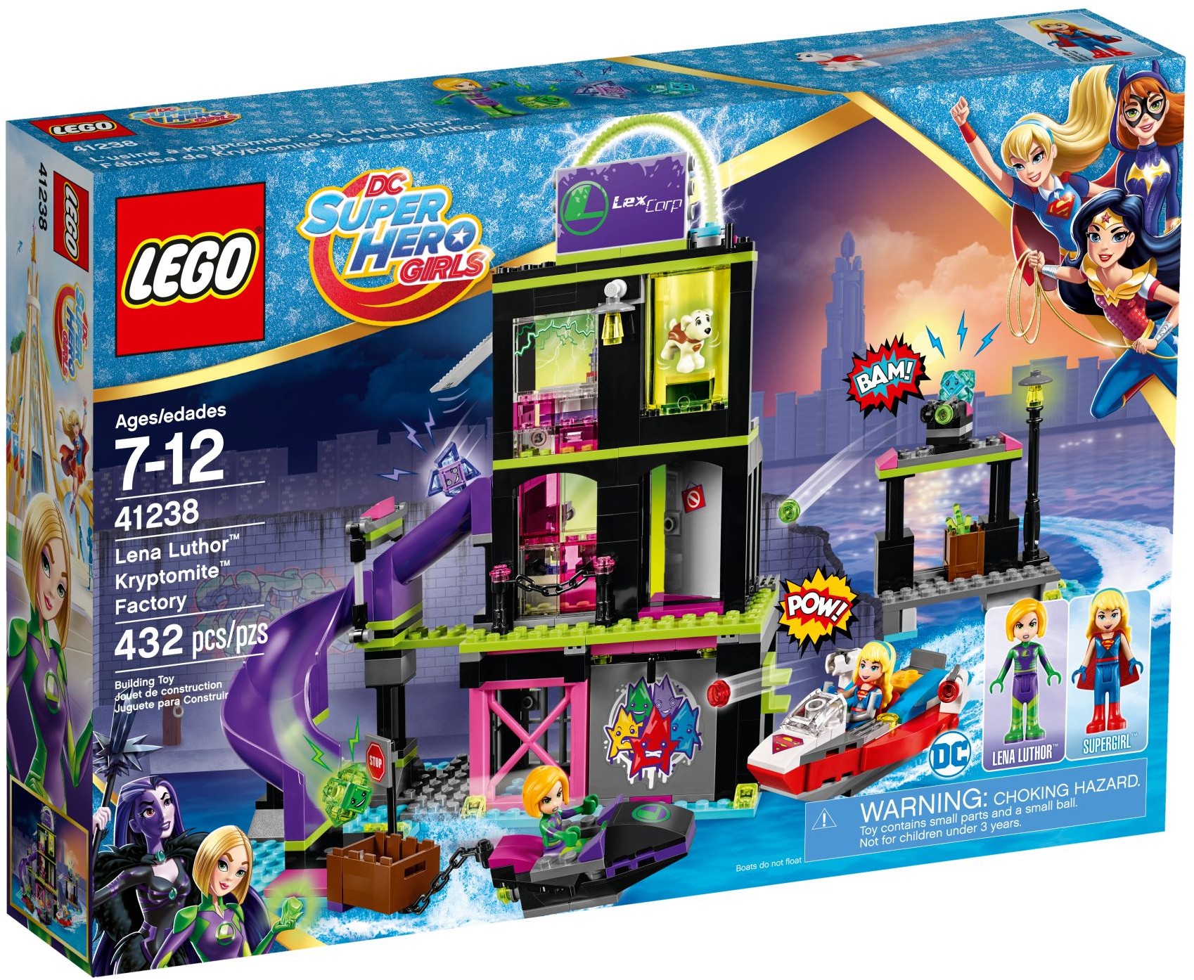 Конструктор LEGO DC Super Heroes Girls 41238 432 дет. - фото 1