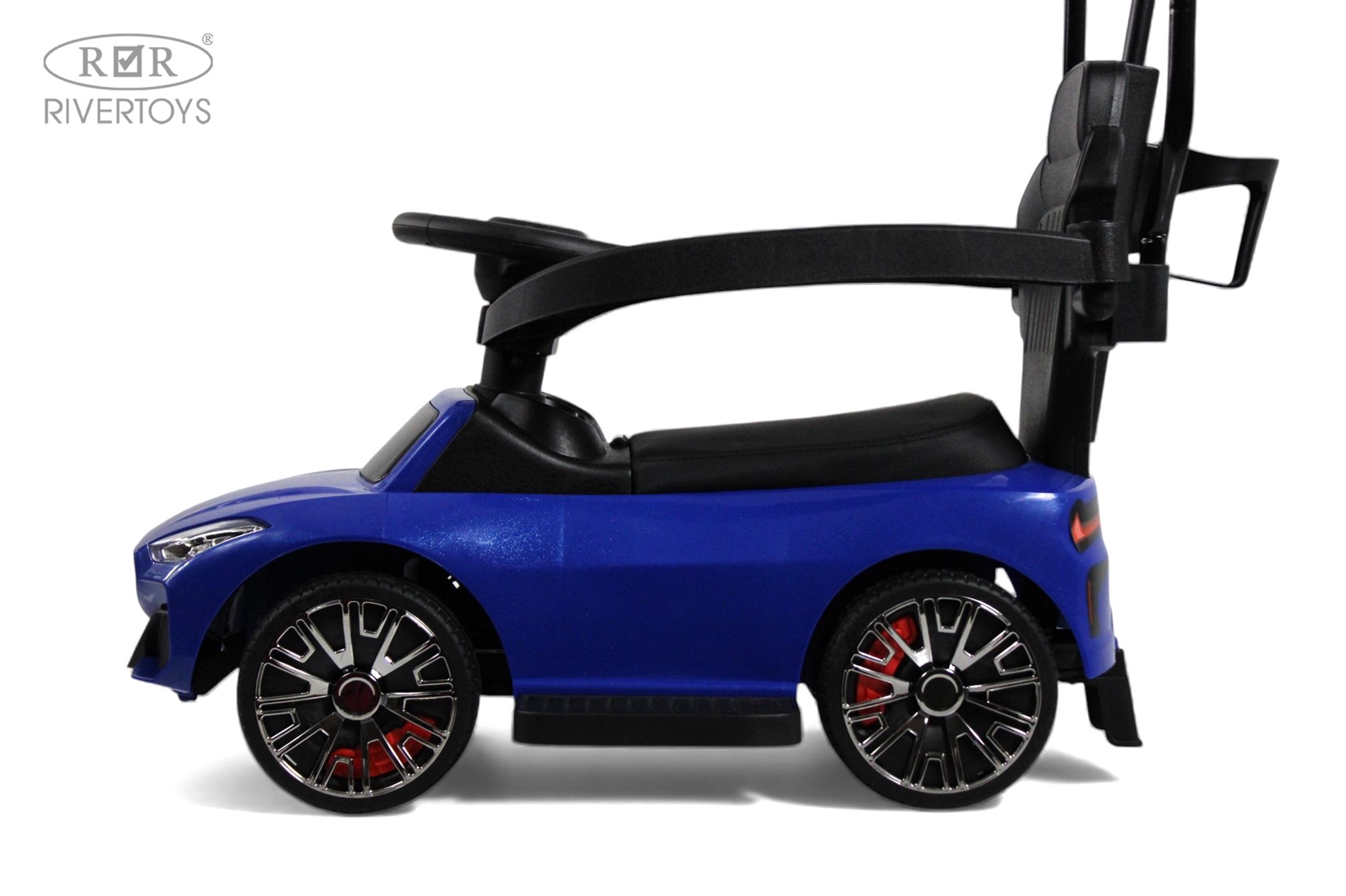 Каталка RIVERTOYS Z005ZZ-BP-BLUE синий - фото 12