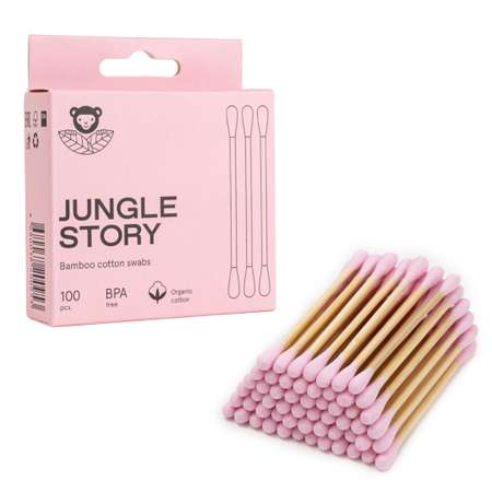 Ватные палочки Jungle Story 100 шт.