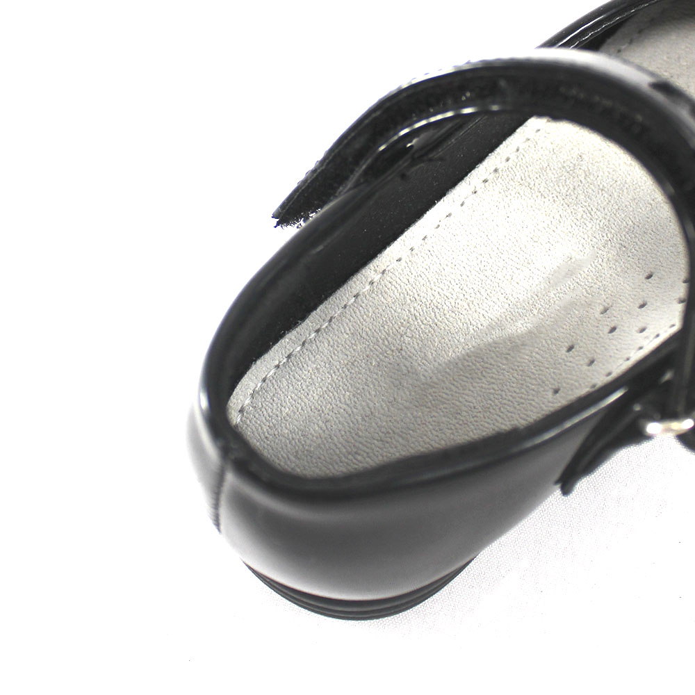Туфли Europen R209013916-СВ EUROPEN Туфли для девочки,черный лак - фото 4