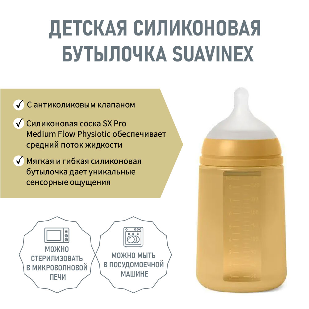 Бутылочка Suavinex 240 мл - фото 4