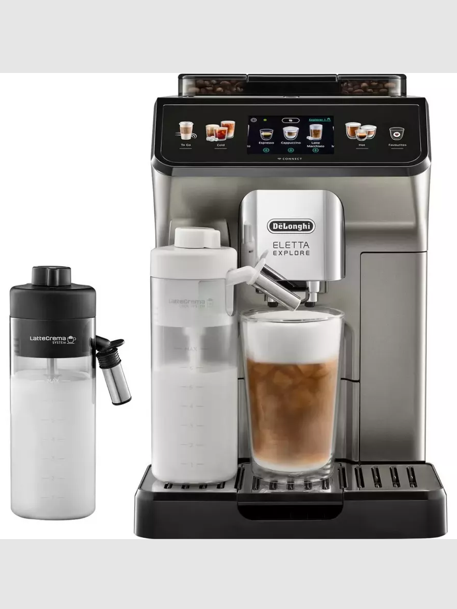 Кофемашина DeLonghi Eletta Explore ECAM 450.65.S - фото 7