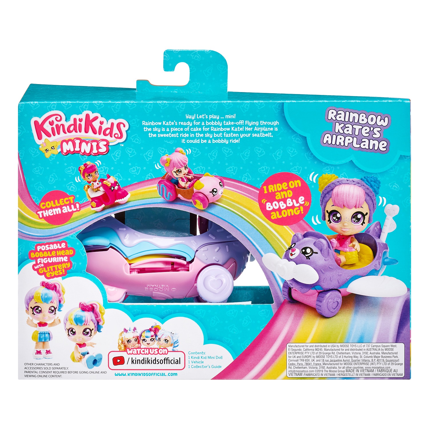 Кукла мини KindiKids Рэйнбоу Кейт 39760 - фото 3