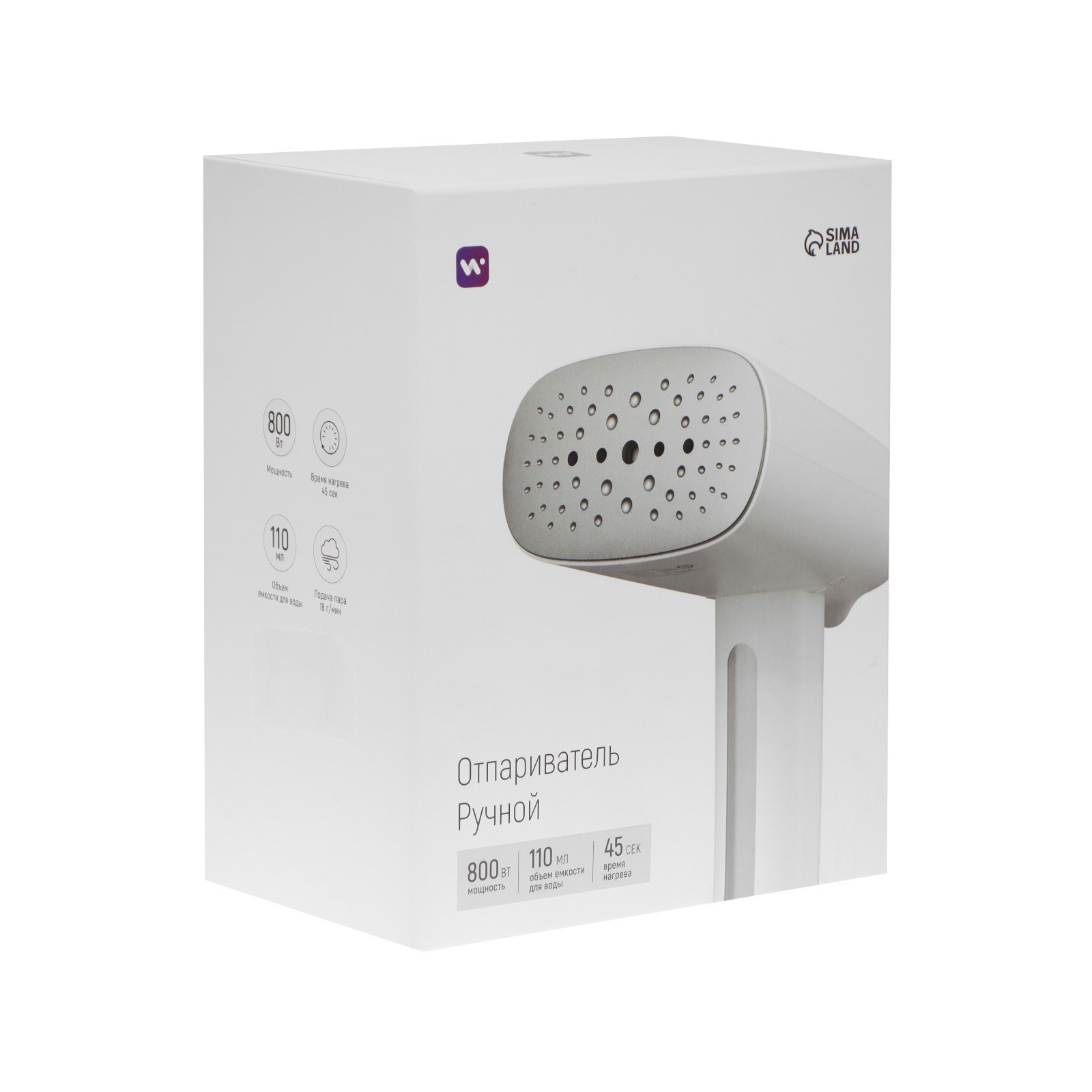 Отпариватель ручной Luazon Home Windigo LO-01 800 Вт 110 мл - фото 20