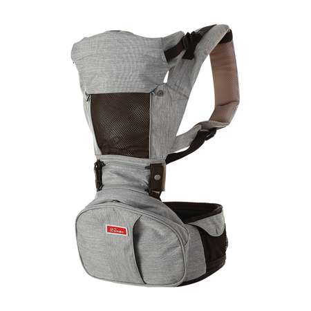 Хипсит Premium S-Pocket Set Sinbii на 2 лямках серый