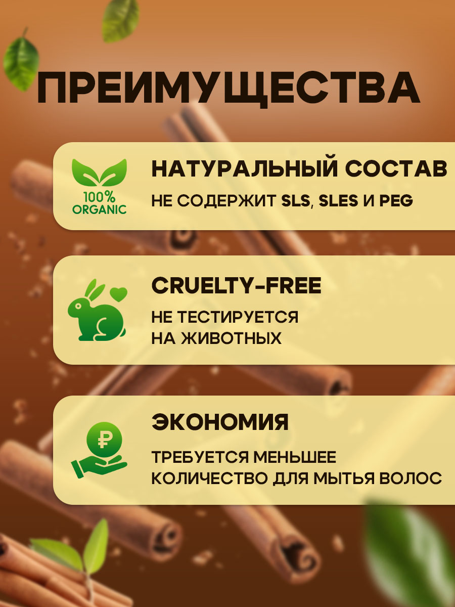 Шампунь GREENAURUM 60 мл - фото 2