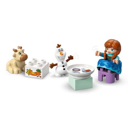 Конструктор LEGO DUPLO Вечеринка Анны и Эльзы 54 дет.