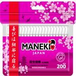 Ватные палочки Maneki 200 шт.