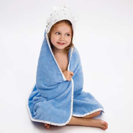 Полотенце Amarobaby Cute Love Звездопад Серый