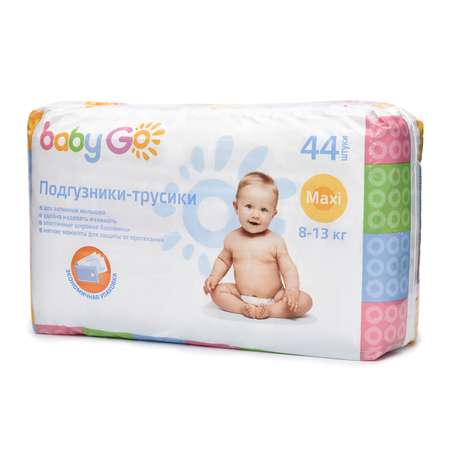Трусики BabyGo Classic 4 (8-13 кг) 44 шт.