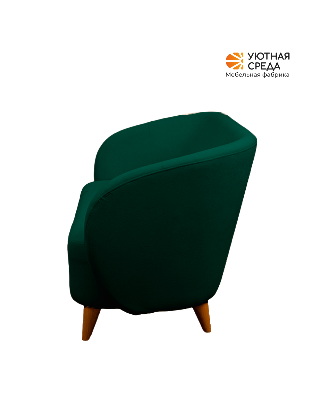 Диван Уютная среда зеленый велюр зеленый - фото 17