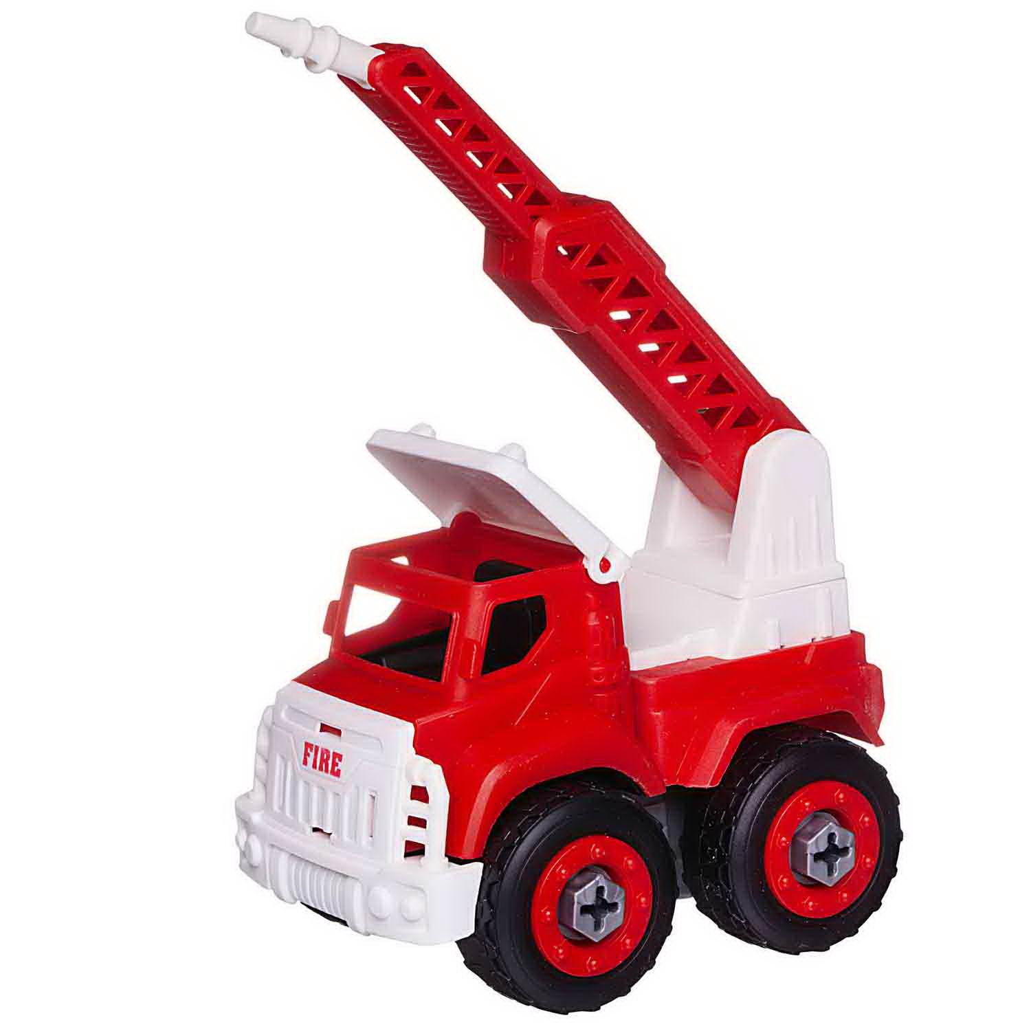 Пожарная машина Abtoys конструктор C-00432 - фото 4